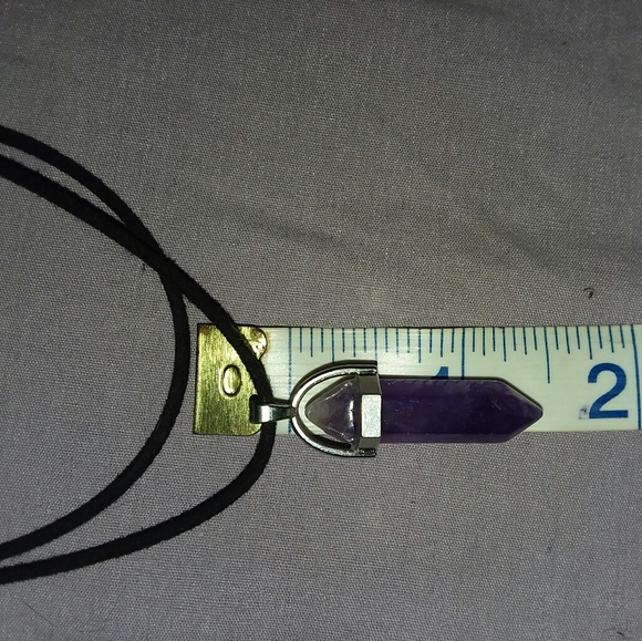 Double choker - Amethyst - Picture 3 of 5